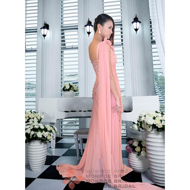 Sana - Elegant Chiffon Evening Gown